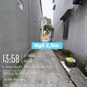 CHÍNH CHỦ CẦN CHUYỂN NHƯỢNG ĐẤT THỔ CƯ SONG LIỄU – THUẬN THÀNH – BẮC NINH