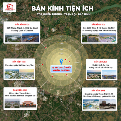 tiện ích dự án nhiễm dương