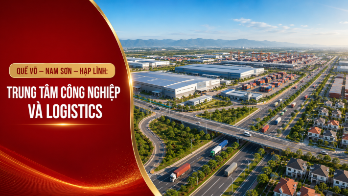 Quế Võ – Nam Sơn – Hạp Lĩnh: Trung tâm công nghiệp và logistics