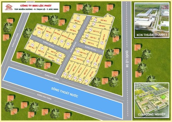 hình ảnh quy hoạch dự án nhiễm dương