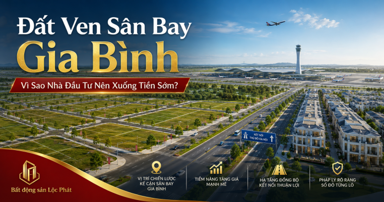 Đất Ven Sân Bay Gia Bình: Vì Sao Nhà Đầu Tư Nên Xuống Tiền Sớm?